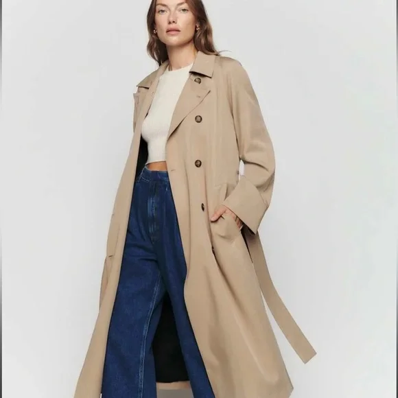 Reformation Kensington Trench - Picture 2 of 11